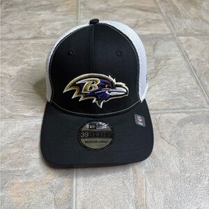 Baltimore Ravens New Era 39Thirty Fitted Hat Mens Size Medium Black NFL Football